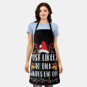 家族のクリスマスからサンタの耳を引き離す可能性が最も高い エプロン (着用した状態)
