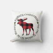 家族のクリスマスが今シーズンメリー クッション (正面)