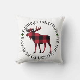 家族のクリスマスが今シーズンメリー クッション