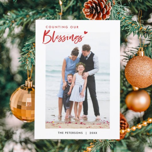 家族のクリスマスカー賛美ドを数えるかわいい