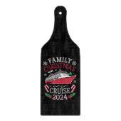 家族のクリスマスクルーズチーム2024  -   matching outfit カッティングボード (正面)