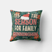 家族のクリスマスシーズン クッション (裏面)