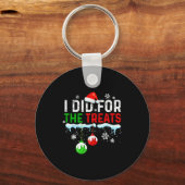 家族のクリスマスパジャマのコーディネートをしてみた キーホルダー (正面)