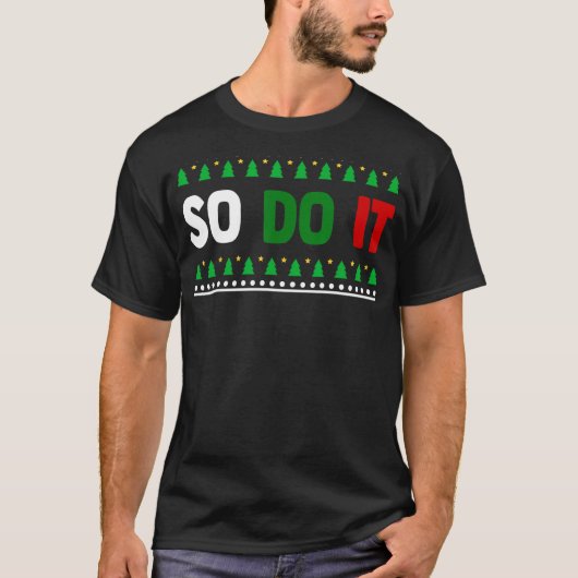 家族のクリスマスパジャマのマッチングそれをする Tシャツ (正面)
