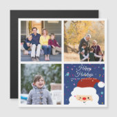 家族のクリスマスフォトカードを作成する (正面/裏面)