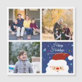 家族のクリスマスフォトカードを作成する (正面)