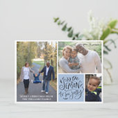 家族のクリスマスフォトコラージュ (スタンド正面)