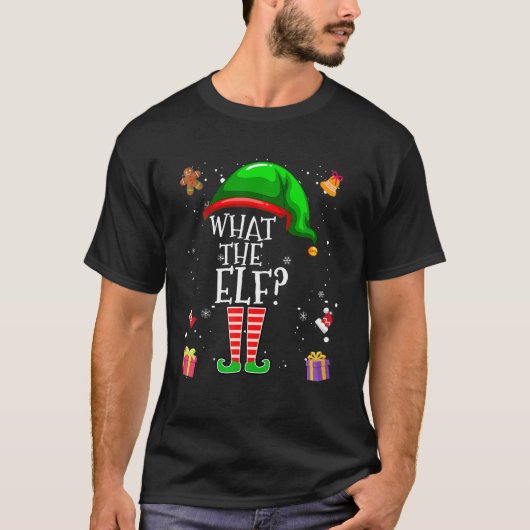家族のクリスマスプレゼントにマッチする小妖精や小人グループとは Tシャツ (正面)