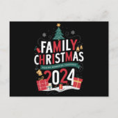 家族のクリスマス2024一緒に思い出を作る シーズンポストカード (正面)