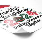 家族のクリスマス2024一緒に思い出を作る フォトプリント            (角)