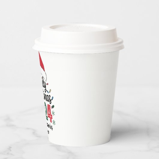 家族のクリスマス2024一緒に思い出を作る 紙コップ (左)