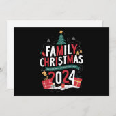 家族のクリスマス2024 一緒に思い出を作ろう シーズンカード (正面/裏面)