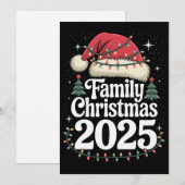 家族のクリスマス2025 マッチングホリデー クリスマス (正面/裏面)