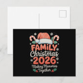 家族のクリスマス2026 一緒に思い出を作ろう シーズンポストカード (正面/裏面)