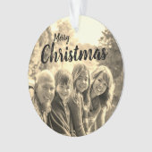 家族のクリスマス オーナメント (正面)