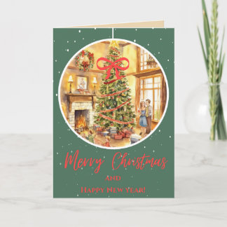 家族のクリスマス カード