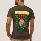 家族のクリスマス: クロース夫人 Tシャツ (裏面)