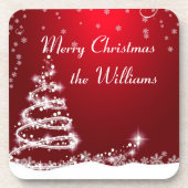 家族のクリスマス コースター (正面)