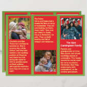 家族のクリスマス🎄✨フォトニュースレター (正面/裏面)