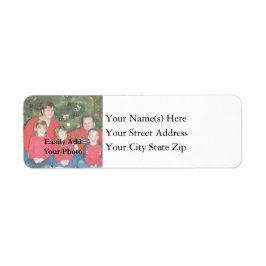 家族のクリスマス ラベル