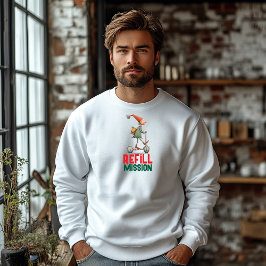 家族のクリスマス 休日のお決まり 皮肉屋の父 Tシャツ