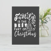 家族のクリスマス 招待状 (スタンド正面)