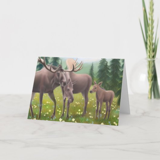 家族のグリーティングカードを選択 カード (正面)