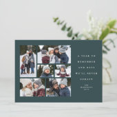 家族のコラージュのスプルースの緑を覚える年 シーズンカード (スタンド正面)