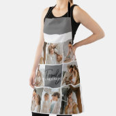 家族のコラージュ写真とグパーソナライズされたレーギフト エプロン (インサイチュ)