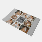 家族のコラージュ写真とグパーソナライズされたレーギフト ドアマット (アングル)