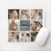 家族のコラージュ写真とグパーソナライズされたレーギフト マウスパッド (マウス)