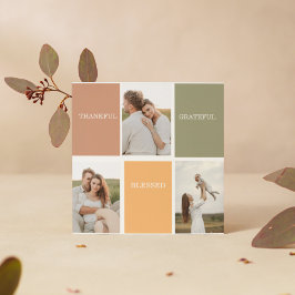 家族のコラージュ写真 |感謝賛美感謝