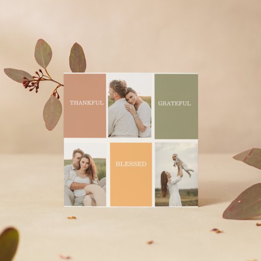 家族のコラージュ写真 |感謝賛美感謝