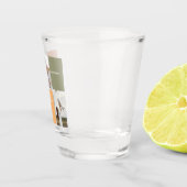 家族のコラージュ写真 |感謝賛美感謝 ショットグラス (右)