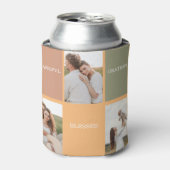 家族のコラージュ写真 |感謝賛美感謝 缶クーラー (缶正面)