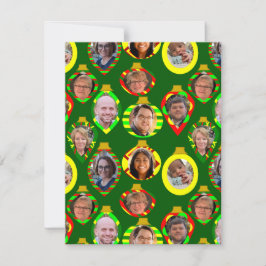 家族のコラージュ シーズンカード