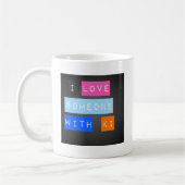 家族のサポート コーヒーマグカップ (左)