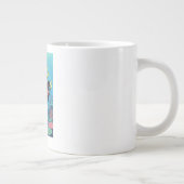家族のスカイダイビング・ファン ジャンボコーヒーマグカップ (右)