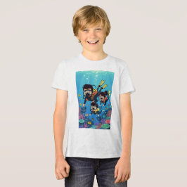 家族のスカイダイビング・ファン トライブレンドＴシャツ