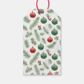 家族のスノーグローブ ギフトタグ (裏面)