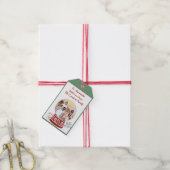 家族のスノーグローブ ギフトタグ (より糸付き)