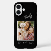 家族のスマホケース - 名前入りカスタマイズケース Case-Mate iPhoneケース (裏面)