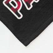 家族のダックのためのクリスマスパジャマこれは私のおもしろいだ フリースブランケット (角)