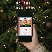 家族のハッピーホリデーズクリスマスフォトカード シーズンカード