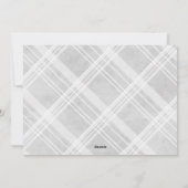 家族のハッピーホリデーズクリスマスフォトカード シーズンカード (裏面)