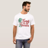 家族のバケーション Tシャツ (正面フル)