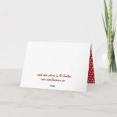 家族のバレンタインデーのカード シーズンカード (裏面)