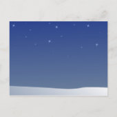 家族のパーティーはクリスマスの冬を保存 案内ポストカード (裏面)