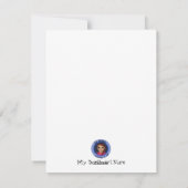 家族のフラットホリデーカード シーズンカード (裏面)