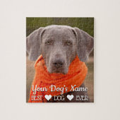 家族のペットの写真パーソナライズされた ジグソーパズル (縦)